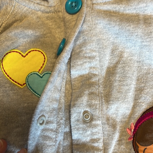 Doc Mcstuffins Snap Girl Toddler Sweatshirt Jacket with Hood - Picture 4 of 5